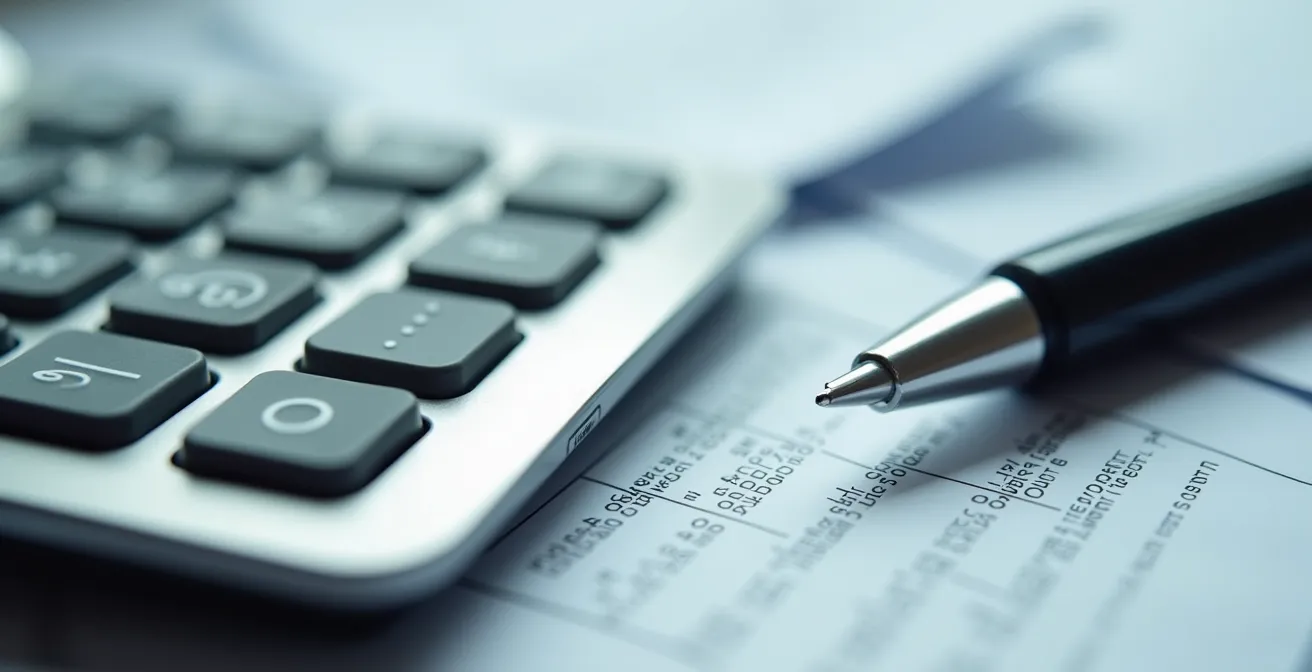 Visualizzazione del calcolo del ROI marketing con metriche finanziarie chiave