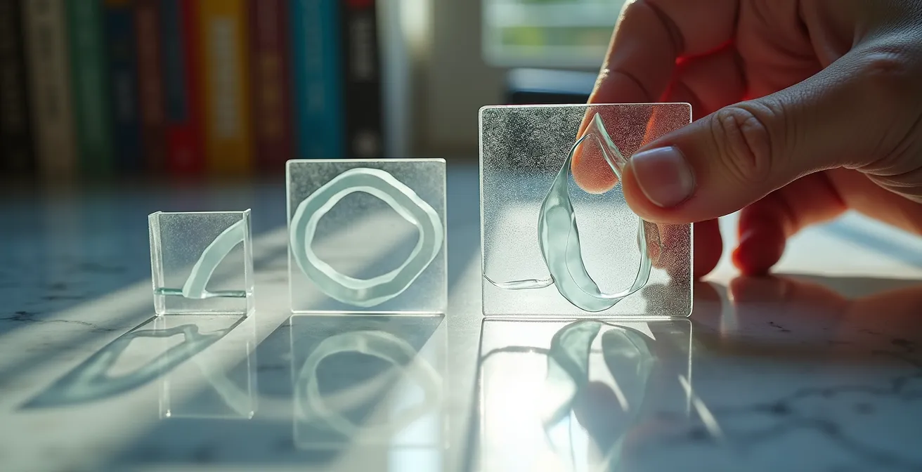 Progressione scalare di un logo dal manifesto all'icona smartwatch