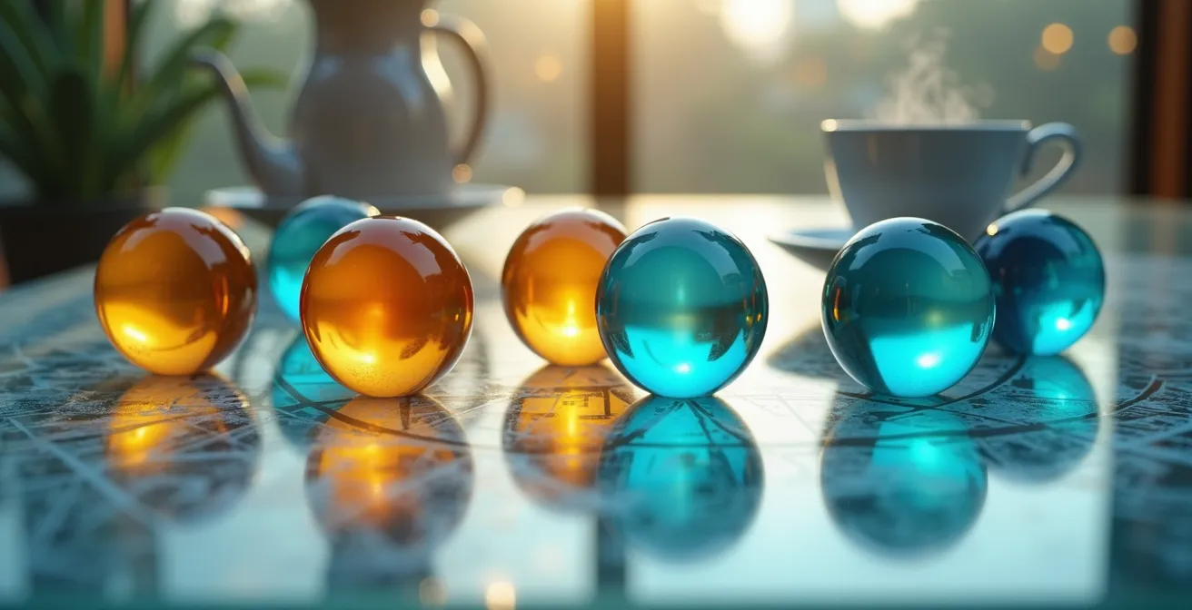 Visualizzazione di segmenti cliente su assi tradizione-innovazione e locale-globale