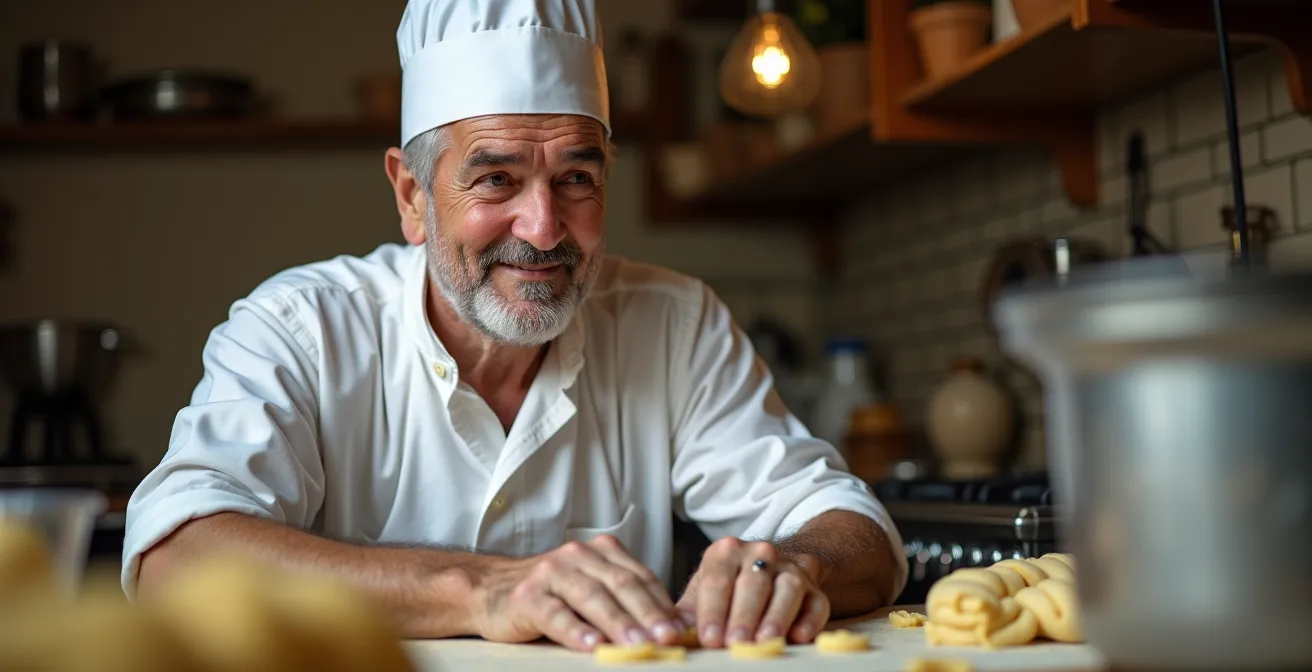 Concetto di trasparenza nella filiera alimentare italiana con elementi naturali
